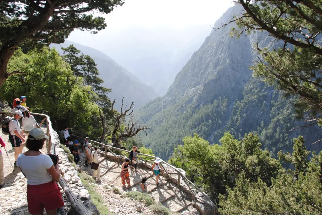 Durch die Samaria-Schlucht - die Paradewanderung auf Kreta - als nuff!